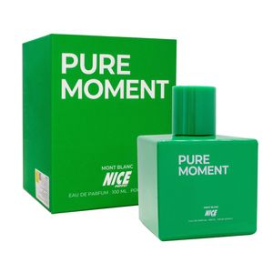 ادو پرفیوم مردانه نایس پاپت مدل mont blanc pure moment حجم 100 میلی لیتر